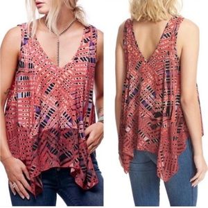 Free People Day Dreamers Flowy Tank Top